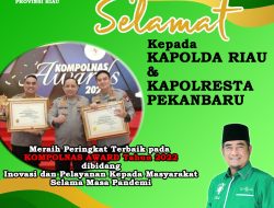 Ketua PWNU Riau Ucapkan selamat kepada Kapolda Riau dan Kapolresta Pekanbaru