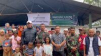 Huntara Untuk Korban Gempa Didirikan Oleh Yonif Raider 300/Bjw Bekerjasama Dengan IOF