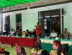 Kapolsek Mempawah Hulu Hadiri Launching Desa Siaga Pemilu