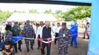 Komandan Lantamal XII Laksanakan Kunjungan ke Kampung Bahari Nusantara (KBN) Teluk Suak Desa Karimunting