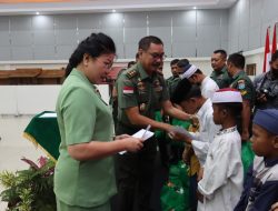 Peringati Hari Juang TNI AD ke-77, Kodam XII/Tpr Gelar Bakti Sosial dan Doa Bersama