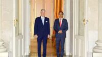 Presiden Jokowi Disambut Raja Belgia di Istana Laeken