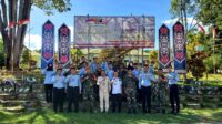 Satgas Pamtas RI-Malaysia Yonarmed 19/105 Trk Bogani Terima Kunjungan Kantor Imigrasi Sanggau