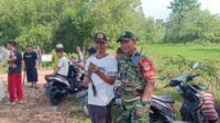 Babinsa Koramil 12 Serangbaru Mempelopori Masyarakat Agar Dapat Mensukseskan Adanya Program Padat Karya