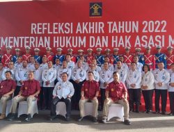 DIHADAPAN KAKANWIL SE-INDONESIA, SEKJEN KEMENKUMHAM BAHAS BENCANA ALAM HINGGA PEMILU 2024