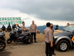 Jelang Libur Nataru, Unit Kamsel Sat Lantas Polres Majalengka Cek Jalur Alternatif Menuju Lokasi Wisata