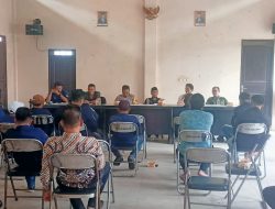 Babinsa Koramil 12 Serangbaru Hadiri Rapat Kerja Pengurus Karang Taruna Desa Sukasari