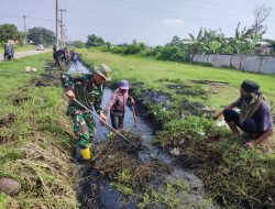 Babinsa Koramil 13 Kedungwaringin jadi Pelopor Kegiatan Padat karya Tunai