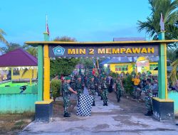 Kainfolahtadam XII/Tpr Berangkatkan Etape ke-3 Gerak Jalan Peleton Pembawa Simbol Yudha Wastu Pramuka Jaya