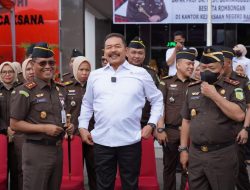 Jaksa Agung ST Burhanuddin Mengunjungi Kejaksaan Negeri Banyuasin, Menekankan Disiplin Pegawai Hal Utama Untuk Keberhasilan Suatu Institusi