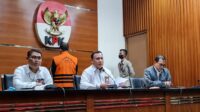Ketua KPK H. Firli Bahuri ; Cukup Alat Bukti, Hakim Yustisial MA Edy Wibowo Jadi Tersangka dan Ditahan
