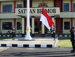 Upacara Hari Kesadaran Nasional Satbrimob Polda Kalbar