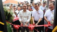 KEMENHUB RESMIKAN 17 UNIT BUS LISTRIK BTS DI SURABAYA