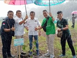 Bambang Dwi Hartono (BDH) Tuntaskan Aksi Ke 6 Parade Penghijauan Gerakan Hijau Biru Di Tempilang