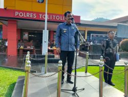 Apel Gelar Pasukan Dalam Rangka Operasi Lilin Tinombala Tahun 2022