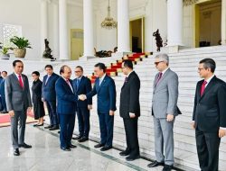 Presiden Jokowi Sambut Kunjungan Kenegaraan Presiden Nguyễn Xuân Phúc di Istana Bogor