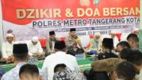 Hadirkan Abuya Muhtadi, Polres Metro Tangerang Kota Gelar Dzikir dan Doa Bersama Akhir Tahun