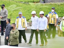Gubernur Ridwan Kamil Dampingi Presiden Joko Widodo Resmikan Bendungan Ciawi dan Sukamahi