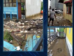 Kurang Lebih Sebanyak 203 Rumah Warga Rusak Parah Akibat Gelombang Pasang, Polisi Usahakan Menuju Loaksi Terjauh