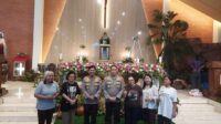 Pastikan Kenyamanan Ibadah, Kabidhumas Polda Metro Jaya Laksanakan Monitoring dan Pengecekan Pengamanan Gereja