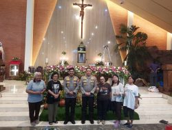 Pastikan Kenyamanan Ibadah, Kabidhumas Polda Metro Jaya Laksanakan Monitoring dan Pengecekan Pengamanan Gereja