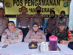 Ciptakan Suasana Aman Koramil 01 Tambun Berikan Pengamanan Berlapis di Gereja P&K Desa Lambangsari
