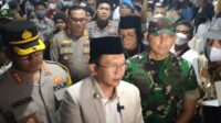 Letkol inf Muhammad Horison Ramadhan Dandim 0509 Bersama Forkopimda Kabupaten Bekasi Sapa Umat Kristiani yang Rayakan Natal
