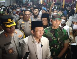 Letkol inf Muhammad Horison Ramadhan Dandim 0509 Bersama Forkopimda Kabupaten Bekasi Sapa Umat Kristiani yang Rayakan Natal