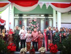 Ucapkan Selamat Natal 2022, Dandim 1201 Sambangi Forkopimda Landak