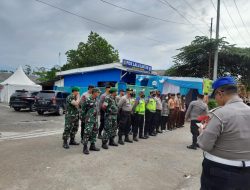 Rayakan Natal dan Tahun Baru Danramil 13 Kedungwaringin Terjunkan Personil Babinsa di Perbatasan Bekasi Karawang