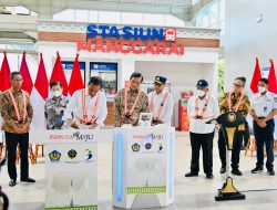 Presiden Jokowi Resmikan Revitalisasi Stasiun Manggarai Tahap 1