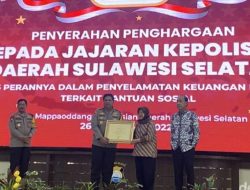 Ungkap Kasus Korupsi BPNT, Polda Sulsel Dapat Penghargaan Kemensos