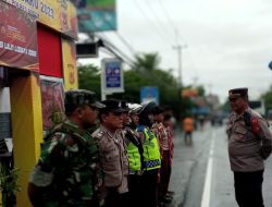 Pengaturan Arus Lalu Lintas di Kawasan Puncak Bogor di Gelar Polsek Megamendung