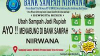 Yayasan NMC Dirikan Bank Sampah Nirwana, Turut Sukseskan Program Pemerintah