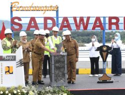 Presiden Jokowi Resmikan Bendungan Sadawarna di Kabupaten Sumedang