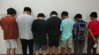 Polsek Neglasari Polres Metro Tangerang Kota Amankan 7 Pelaku Tawuran Antar kelompok Remaja di Neglasari Tangerang