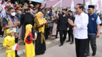 Presiden Jokowi Resmikan Huntap Pascabencana Seroja di Provinsi NTB