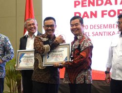 Kementerian Dalam Negeri Menerima Apresiasi Pada Acara Desiminasi Pemutakhiran Pendataan Keluarga (PK) Tahun 2022