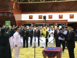 KAKANWIL KEMENKUMHAM ACEH DILANTIK JADI PJ BUPATI ACEH TAMIANG