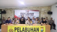 Rilis Akhir Tahun 2022, Polres Pelabuhan Makassar Ungkap Kasus Narkoba Tertinggi Di Polda Sulsel