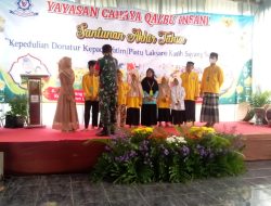 Babinsa Koramil 01 Tambun Hadiri Santunan ke Panti Asuhan di Akhir Tahun 2022