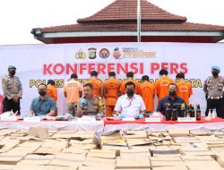 Polres Metro Tangerang Kota : Sepanjang Desember, 10 Pelaku Curanmor Ditangkap di Kota Tangerang