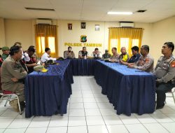 Apel Gabungan Tahun Baru Danramil 01 Tambun Berikan Himbauan Penting