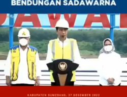 Sambutan Presiden Joko Widodo Pada Peresmian Bendungan Sadawarna, 27 Desember 2022