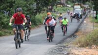 LAKSANAKAN KEGIATAN GOWES KAPOLRES SINGKAWANG BERSAMA FORKOPIMDA KOTA SINGKAWANG