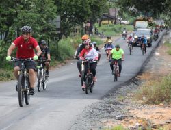 LAKSANAKAN KEGIATAN GOWES KAPOLRES SINGKAWANG BERSAMA FORKOPIMDA KOTA SINGKAWANG