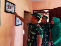 Hasil Renovasi Rumah Tidak Layak Huni Bantuan dari Kasad di Tinjau Langsung Danrem 081/DSJ