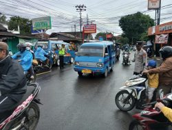 Antisipasi Peningkatan Kegiatan Masyarakat Pasca Pergantian Tahun, Polsek Ciampea Polres Bogor Lakukan Pengamanan