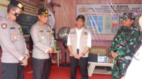 Kunjungan Menteri PMK-RI di Pospam Rest Area KM 14 Tangerang-Jakarta, Kapolres Metro Tangerang Kota Sampaikan Kondusifitas Wilayah
