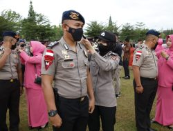 Tidak Main” Sebanyak 44 Orang, Personil Brimob Kalbar Naik Pangkat Satu Tingkat Lebih Tinggi
